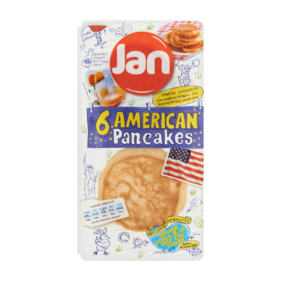 Jan American Pancakes 6 Stuks